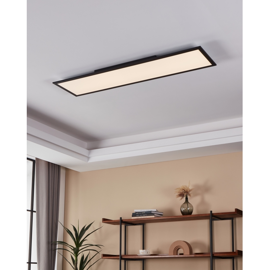 Eglo - LED ljusreglerad taklampa  LED/33,5W/230V svart ZigBee