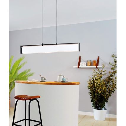 Eglo - LED RGBW Dimbar ljuskrona med upphängningsrem LED/33,6W/230V ZigBee