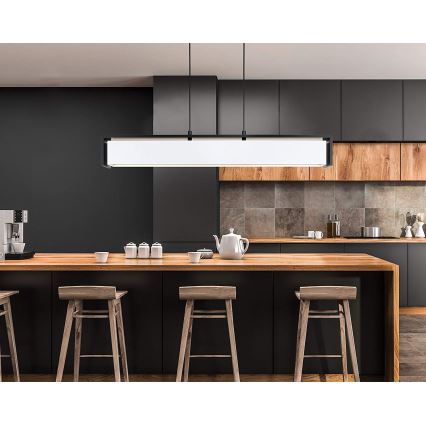 Eglo - LED RGBW Dimbar ljuskrona med upphängningsrem LED/33,6W/230V ZigBee