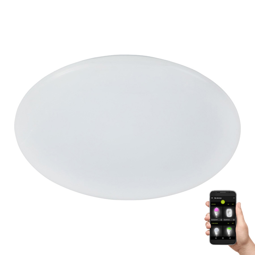 Eglo - LED ljusreglerad taklampa  LED/19,2W/230V ZigBee