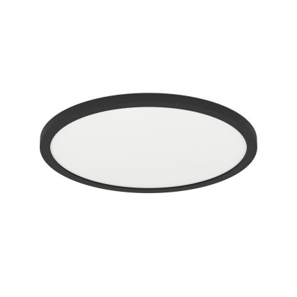 Eglo - LED RGBW ljusreglerad taklampa  LED/14,6W/230V svart ZigBee