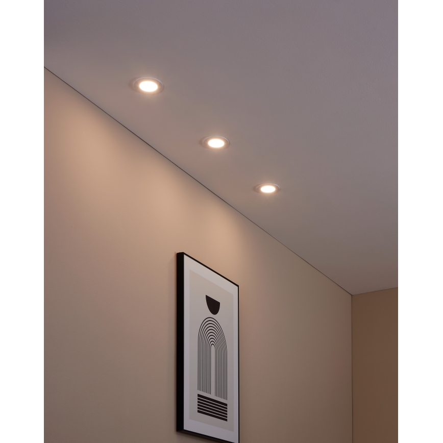 Eglo - KIT 3xLED Ljusreglerad upphängd taklampa FUEVA-Z  LED/2,8W/230V IP44