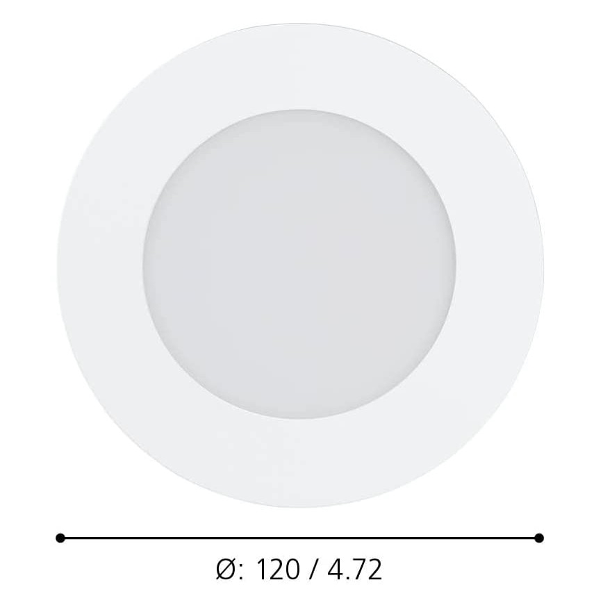 Eglo - LED ljusreglerad badrumslampa  LED/5,4W/230V IP44 ZigBee