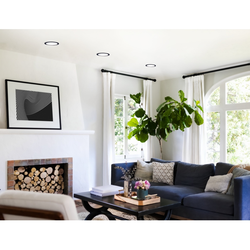 Eglo - LED ljusreglerad badrum hängande takklampa  LED/10,5W/230V 2700-6500K IP44 ZigBee