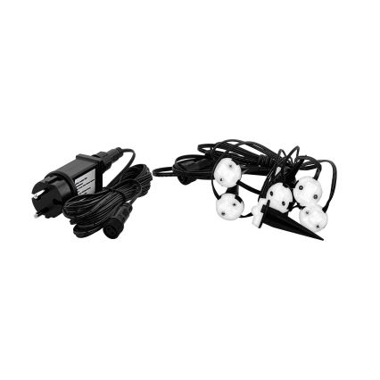 Eglo - LED Dekorativ ljusslinga SPINETOLI 6xLED IP65