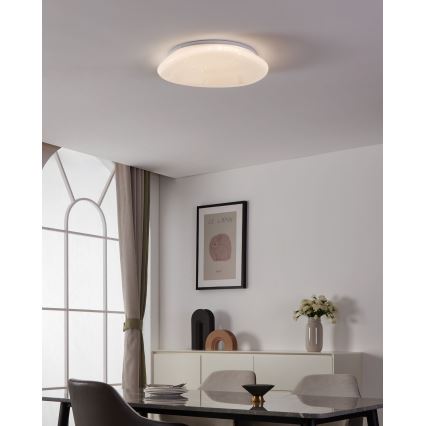 Eglo - LED RGBW ljusreglerad taklampa  LED/21,6W/230V ZigBee