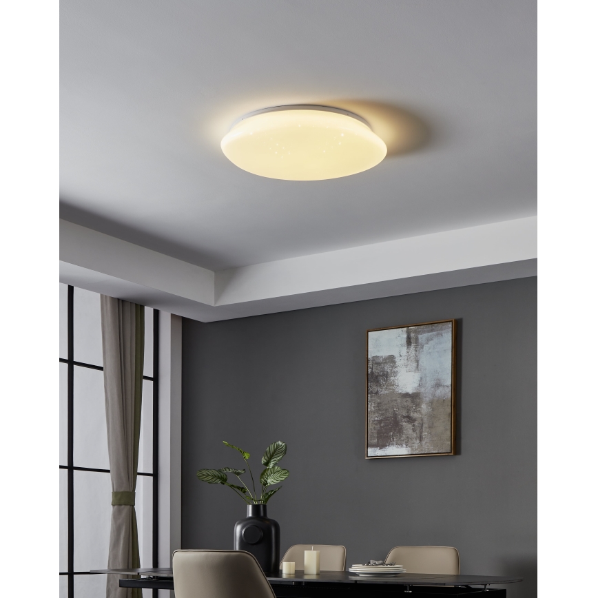 Eglo - LED RGBW ljusreglerad taklampa  LED/33W/230V ZigBee