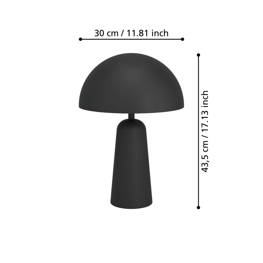 Eglo - Bordslampa 1xE27/40W/230V
