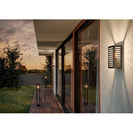 Eglo - Vägglampa för utomhusbruk 1xE27/60W/230V IP44