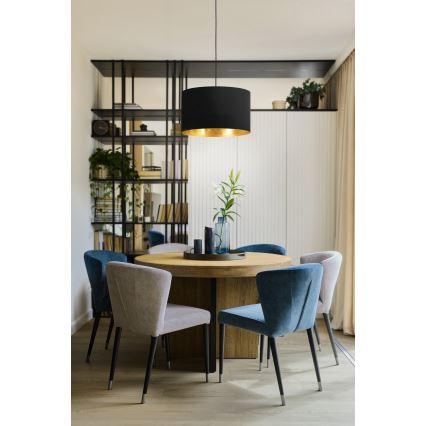 Eglo - Ljuskrona med textilsladd 1xE27/40W/230V diameter 38 cm