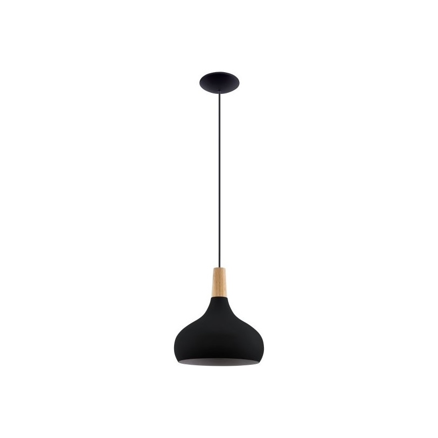 Eglo - Ljuskrona med upphängningsrem 1xE27/40W/230V diameter 28 cm