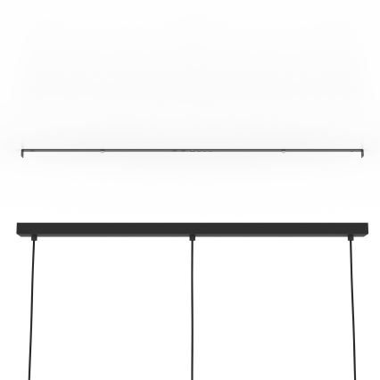 Eglo - Ljuskrona med upphängningsrem 3xE27/40W/230V