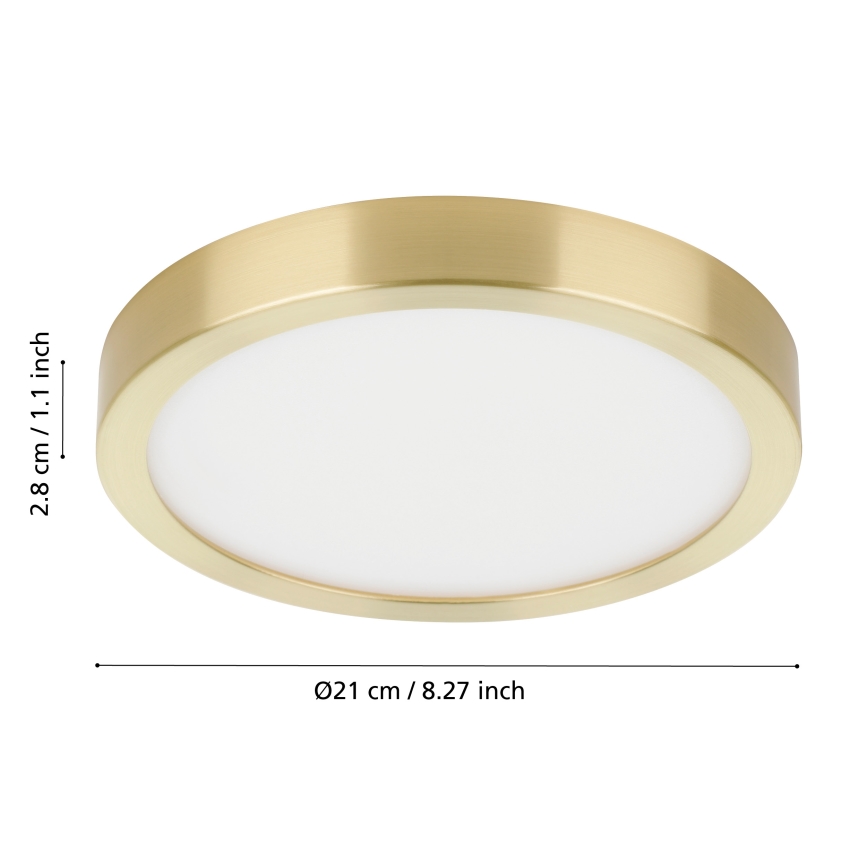Eglo - LED taklampa LED/17W/230V diameter 21 cm