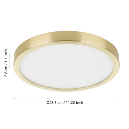 Eglo - LED taklampa LED/20,5W/230V diameter 28,5 cm