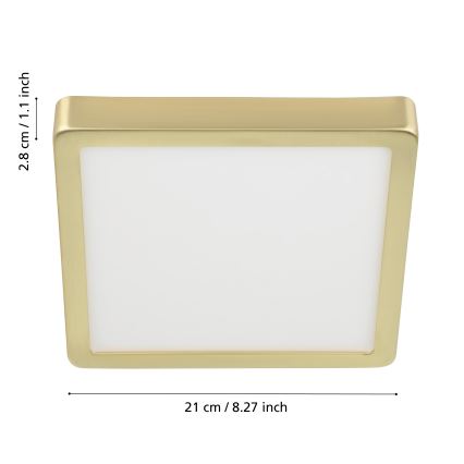 Eglo - LED taklampa LED/17W/230V