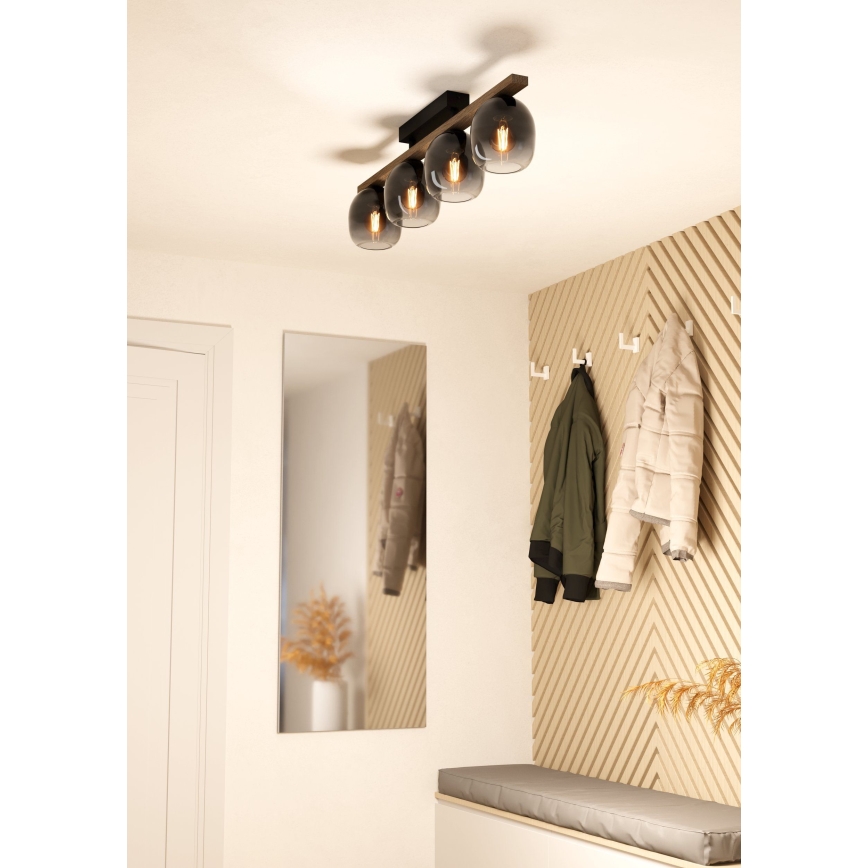 Eglo - Taklampa 4xE27/40W/230V