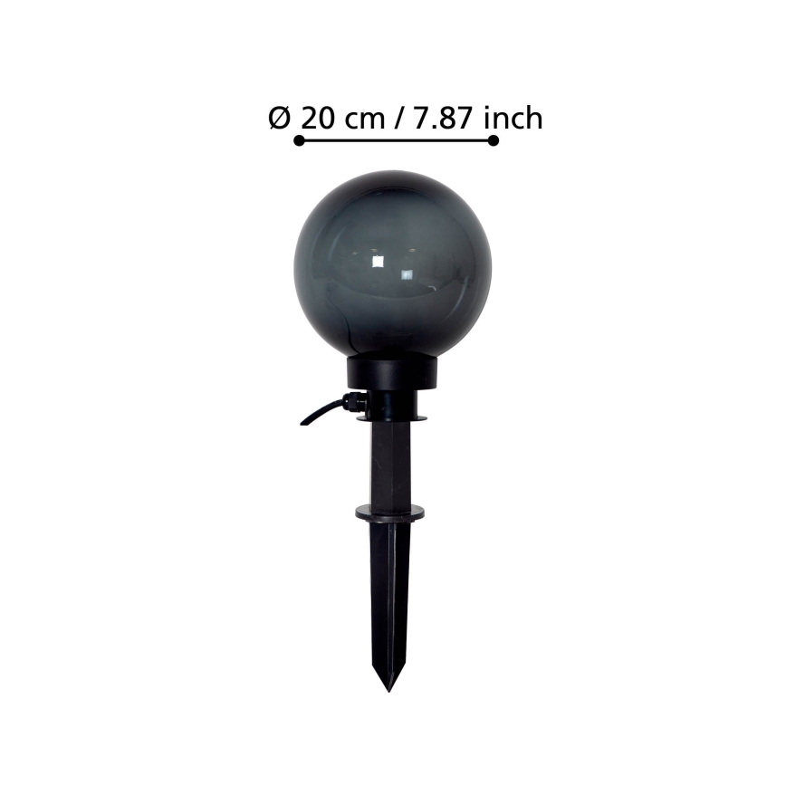 Eglo - Utomhuslampa 1xE27/40W/230V diameter 20 cm IP44