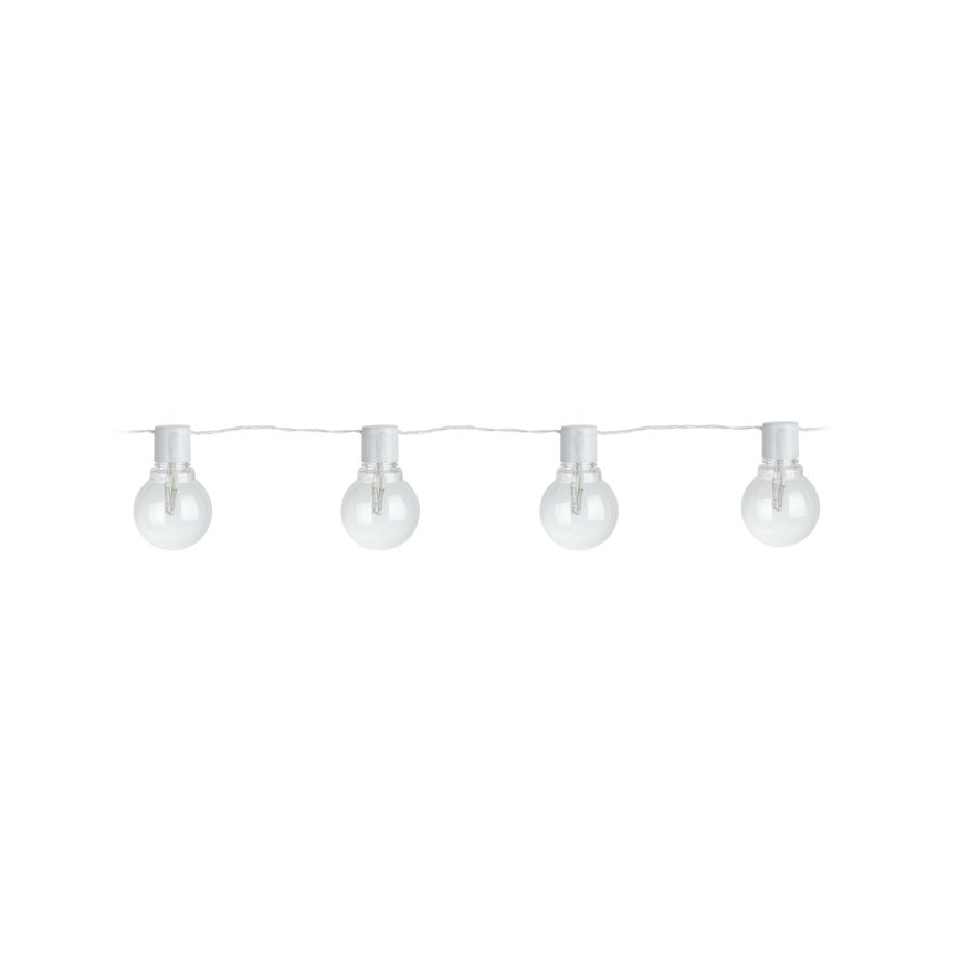 Eglo - LED  Dekorativ utomhusslinga 16xLED/0,064W/24V IP44 vit