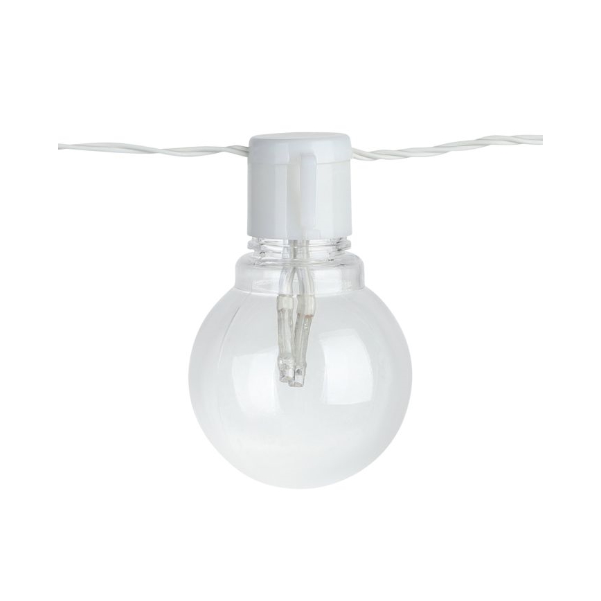 Eglo - LED  Dekorativ utomhusslinga 16xLED/0,064W/24V IP44 vit