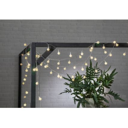Eglo - LED Dekorativ utomhusslinga 50xLED/0,066W/4,5V IP44