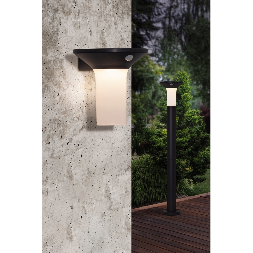 Eglo - LED Utomhus solcellslampa med sensor 6xLED/0,03W/3,7V IP44