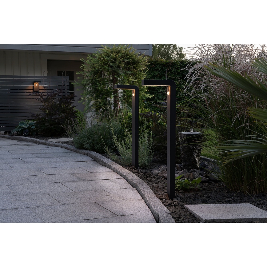 Eglo - LED Utomhus solcellslampa med sensor 18xLED/0,2W/3,7V IP44