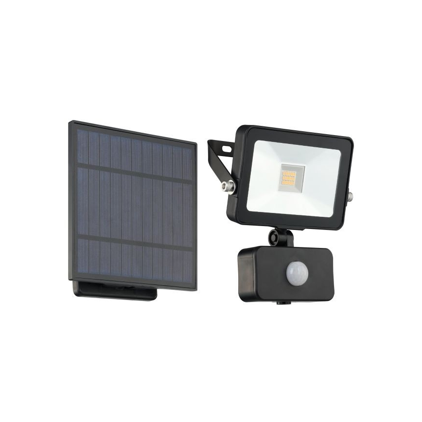 Eglo - Solcellstrålkastare med sensor 15xLED/0,03W/3,7V 2600 mAh IP44