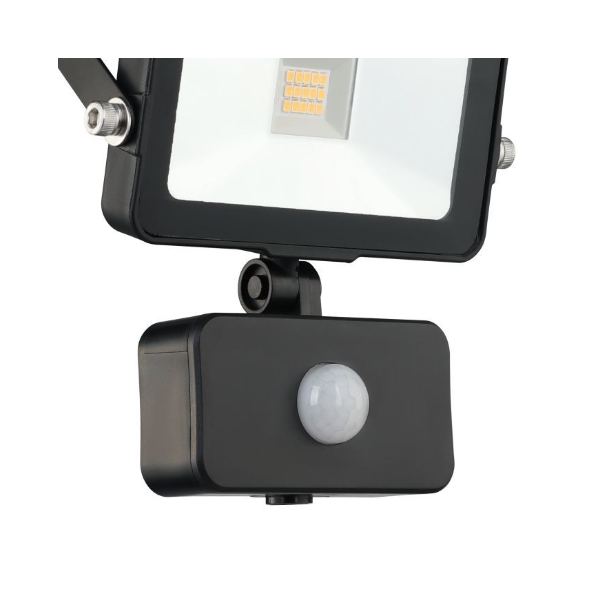 Eglo - Solcellstrålkastare med sensor 15xLED/0,03W/3,7V 2600 mAh IP44