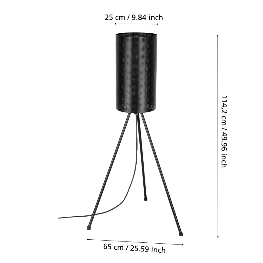 Eglo - Golvlampa för utomhusbruk 1xE27/40W/230V IP44