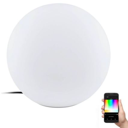 Eglo - LED RGB Dimbar utomhuslampa 1xE27/9W/230V 2700-6500K IP65 ø500