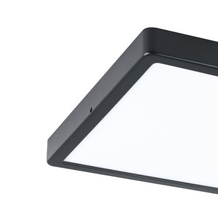 Eglo - LED badrumsplafond LED/20,5W/230V IP44 svart