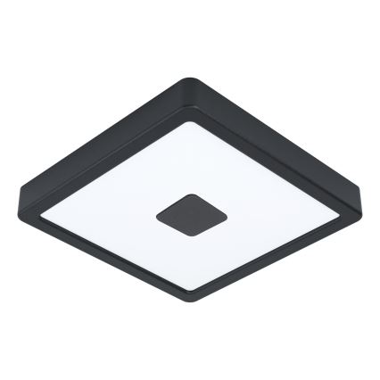 Eglo - LED Utomhus taklampa LED/17W/230V IP44 svart