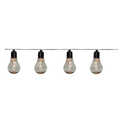 Eglo - LED Dekorativ utomhusslinga 10xLED/0,06W/3V IP44