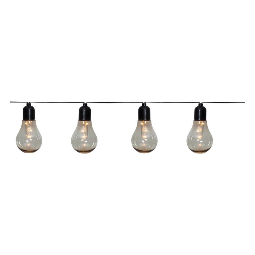 Eglo - LED Dekorativ utomhusslinga 10xLED/0,06W/3V IP44