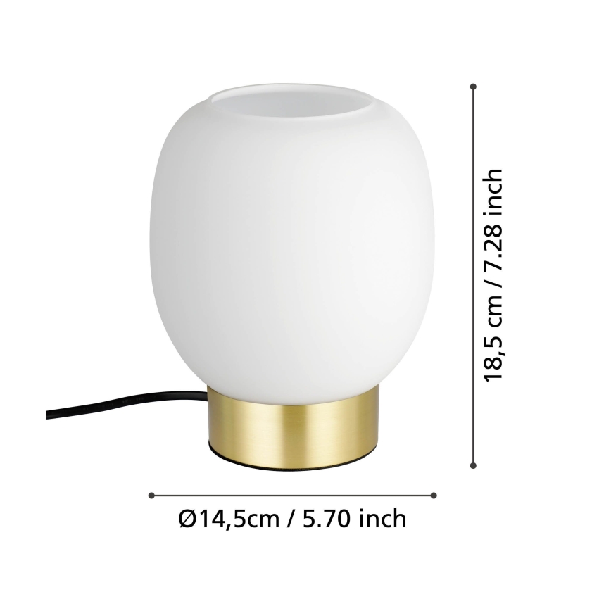 Eglo - Bordslampa 1xE27/40W/230V