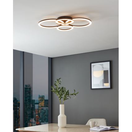 Eglo - LED Dimbar taklampa LED/41W/230V