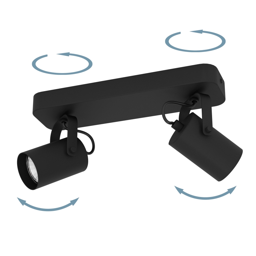 Eglo - LED spotlight 2xGU10/3W/230V