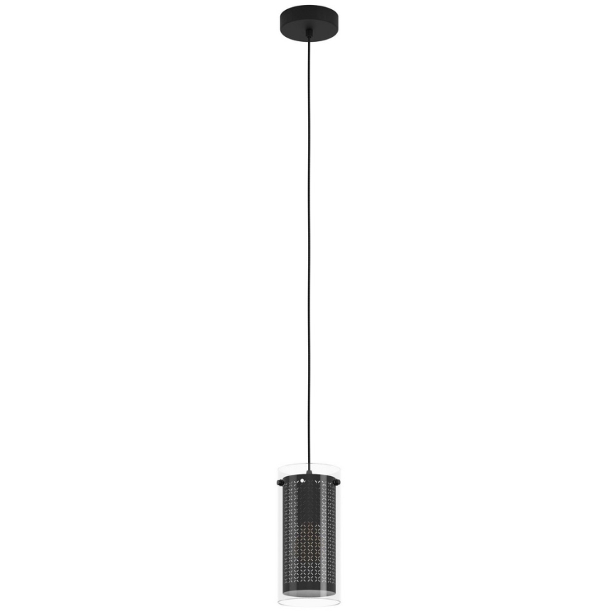 Eglo - Ljuskrona med upphängningsrem 1xE27/10W/230V