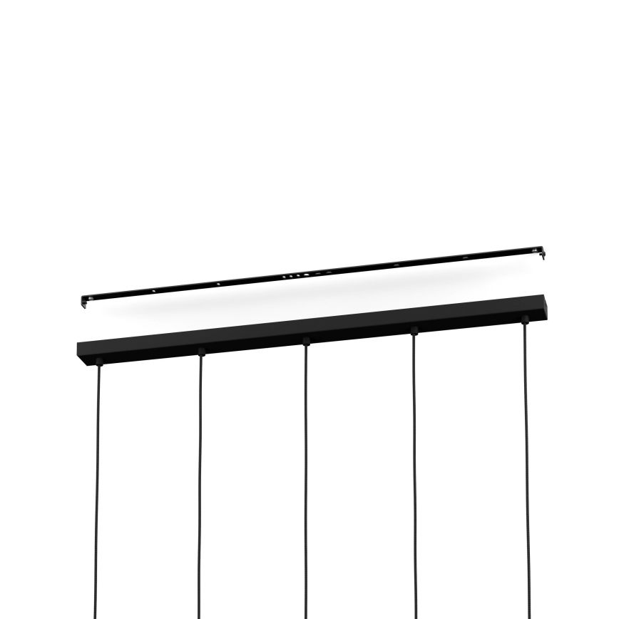 Eglo - Ljuskrona med upphängningsrem 5xE27/40W/230V