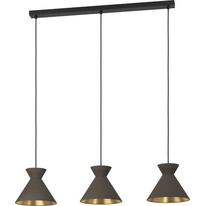 Eglo - Taklampa med 3xE27/40W/230V