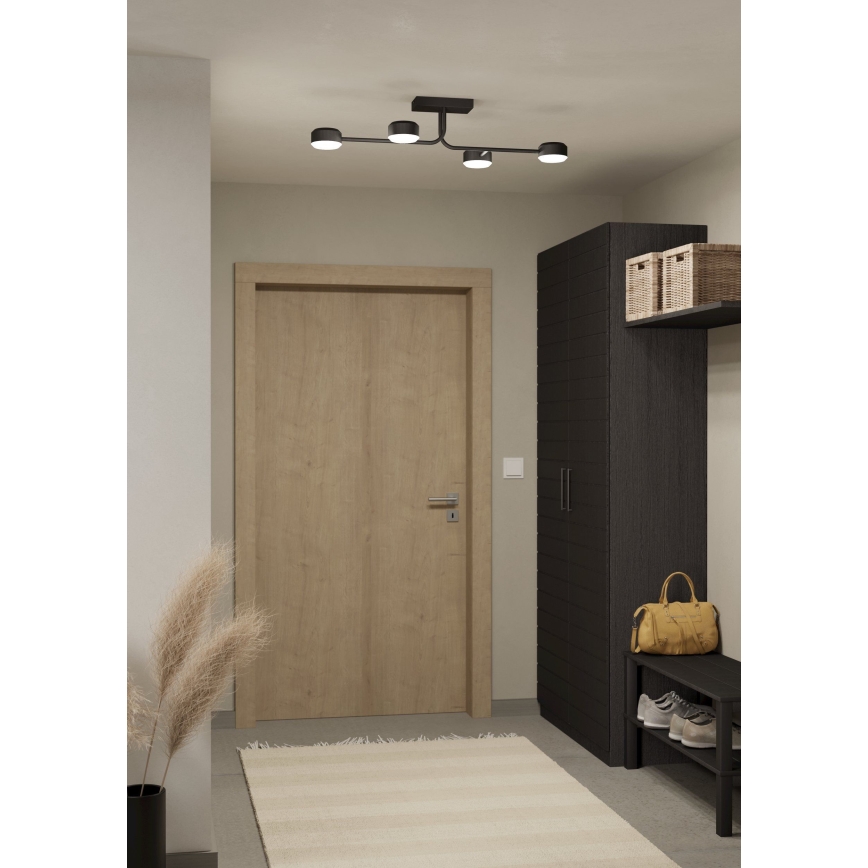 Eglo - Fäst LED ljusreglerad ljuskrona 4xLED/6,8W/230V