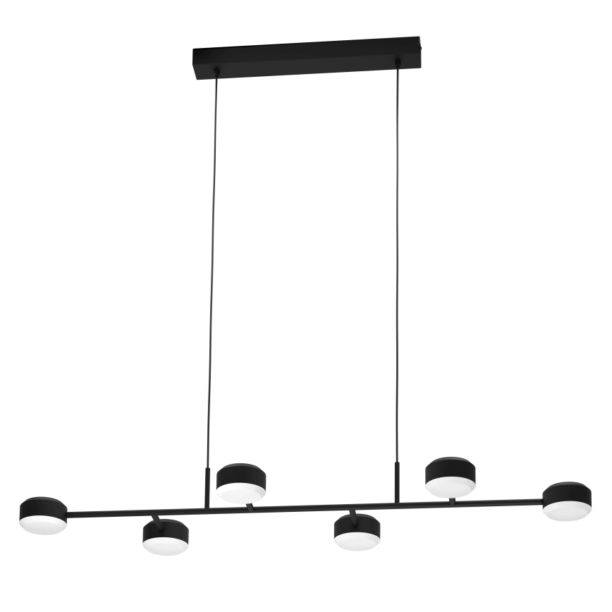 Eglo - LED ljusreglerad ljuskrona på snöre 6xLED/7W/230V