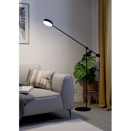 Eglo - LED Ljusreglerad beröring golvlampa LED/24W/230V