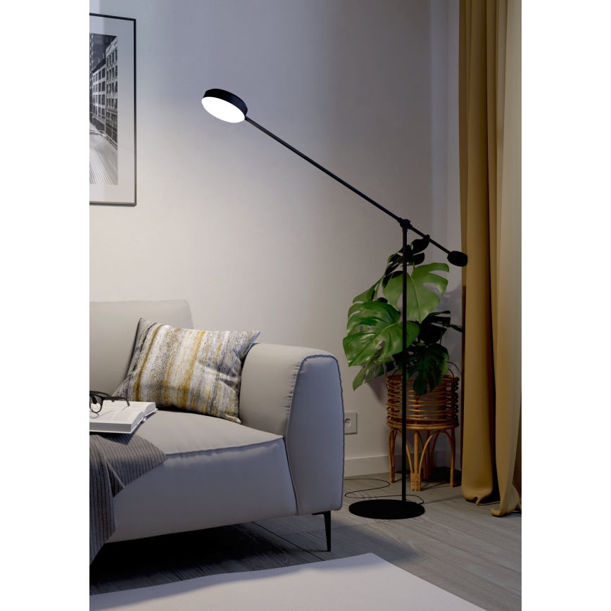 Eglo - LED Ljusreglerad beröring golvlampa LED/24W/230V
