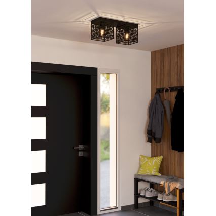 Eglo - Taklampa 2xE27/40W/230V