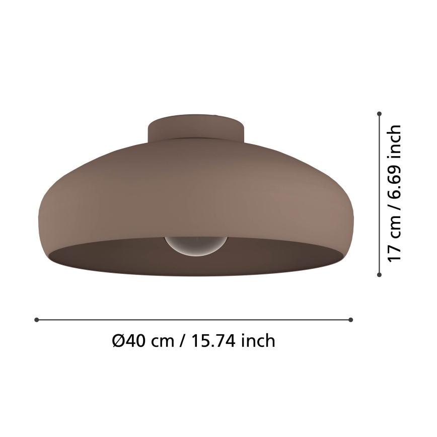 Eglo - Taklampa 1xE27/60W/230V