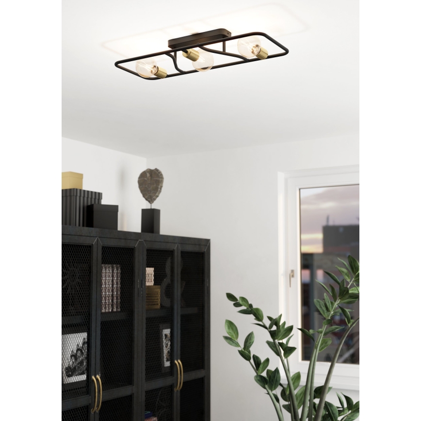 Eglo - Taklampa 3xE27/40W/230V
