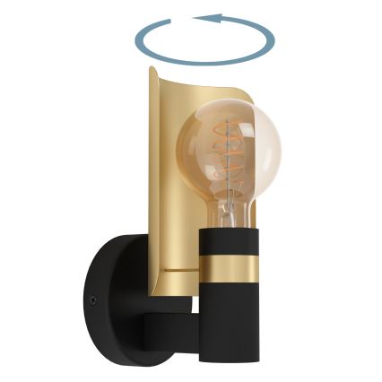 Eglo - Vägglampa 1xE27/40W/230V