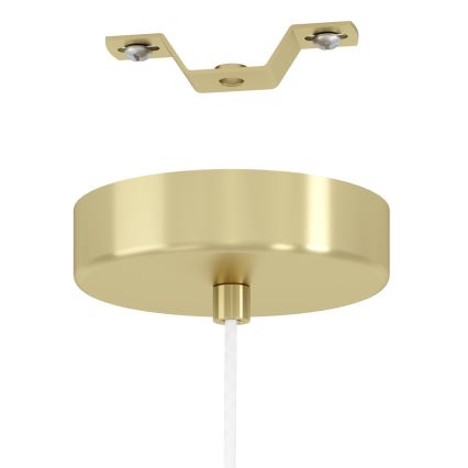 Eglo - Ljuskrona med upphängningsrem 1xE27/40W/230V