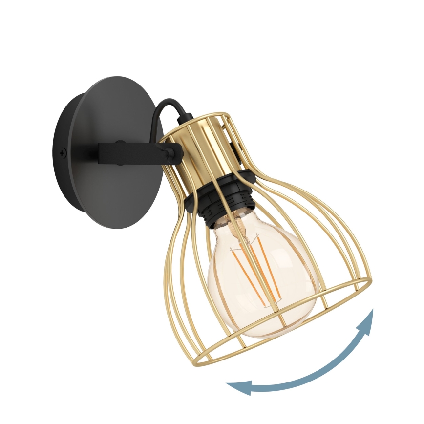 Eglo - Vägg spotlight 1xE27/40W/230V